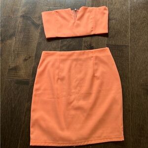 Adorable, two-piece dress to impress,